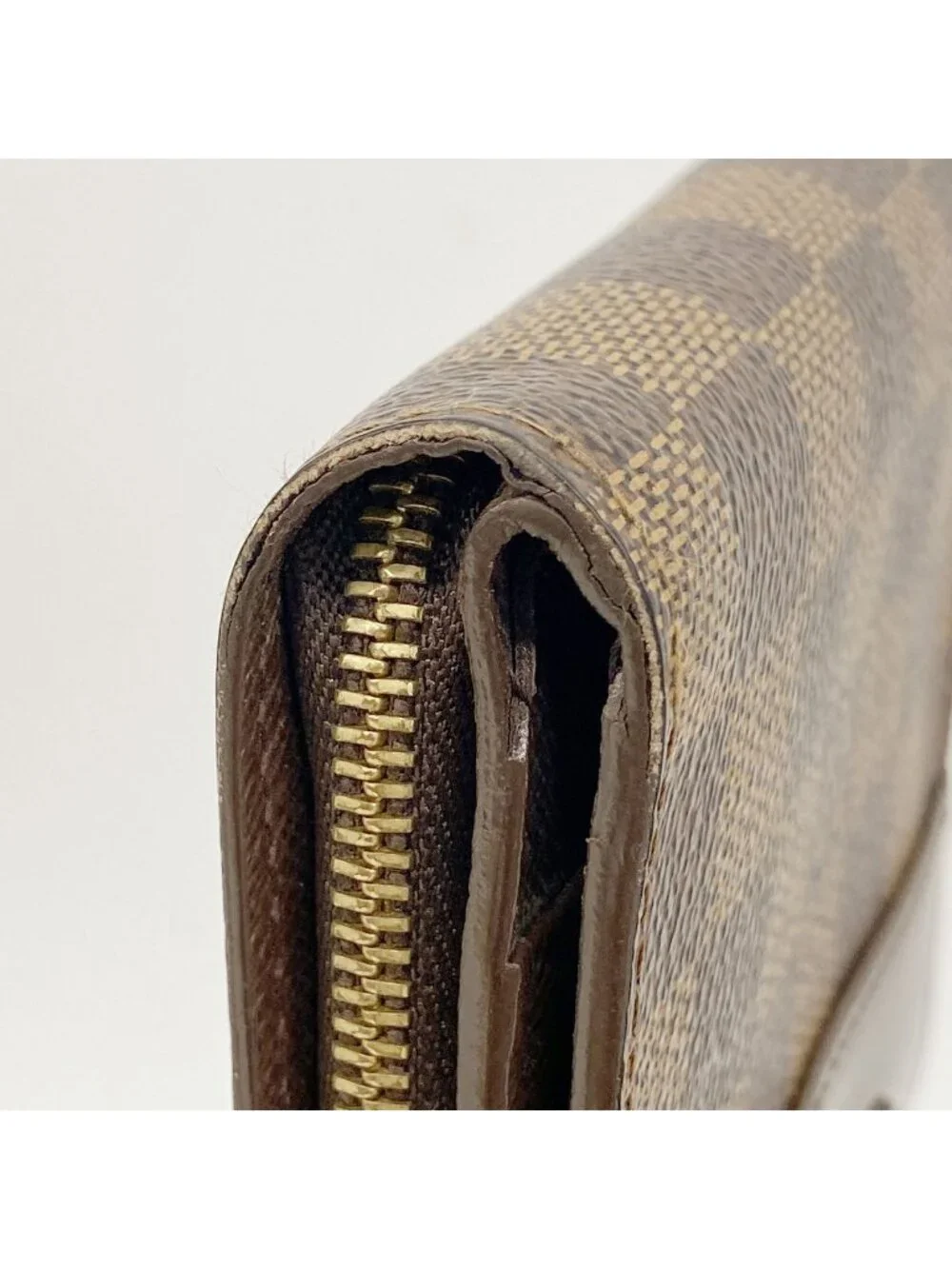 Louis Vuitton Wallet Damier Compact Zip Ebene